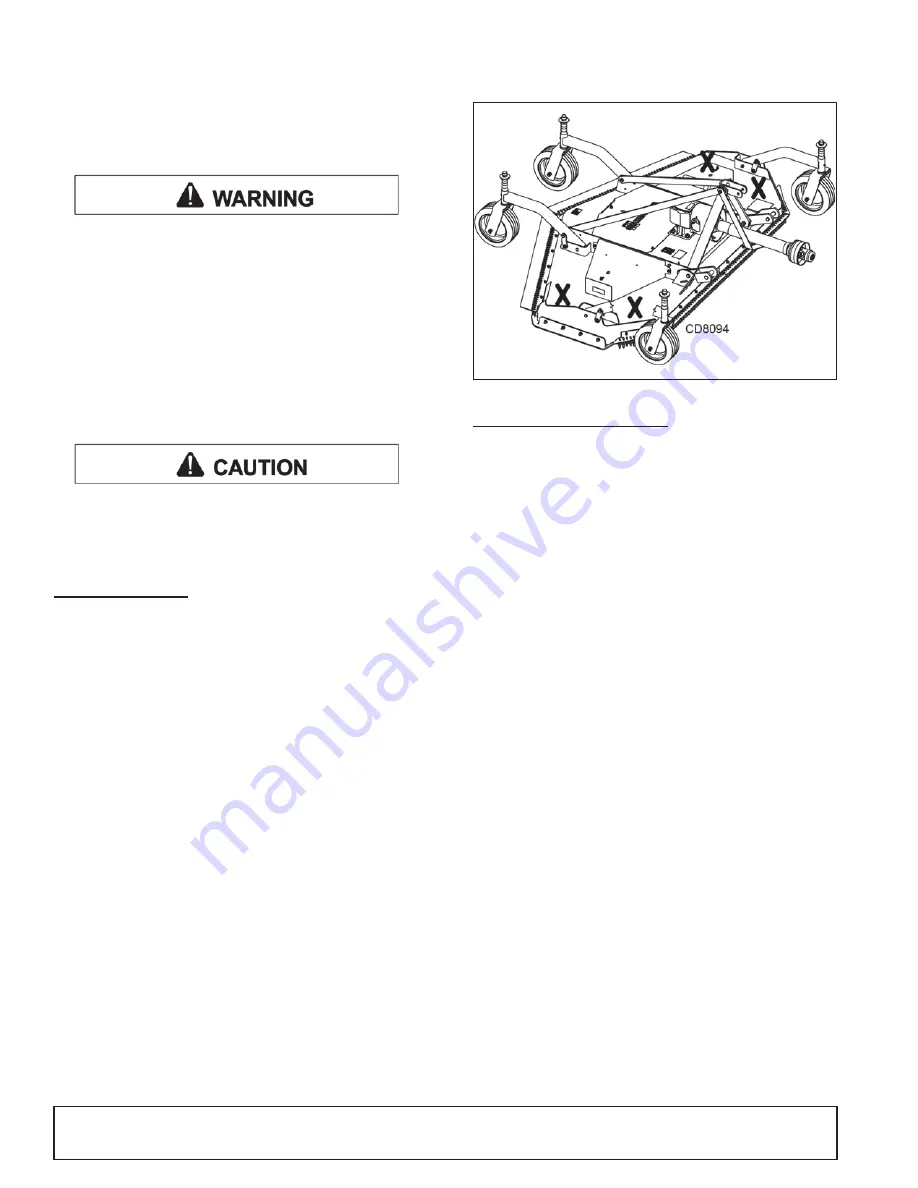 Woods RD990XE Operator'S Manual Download Page 12