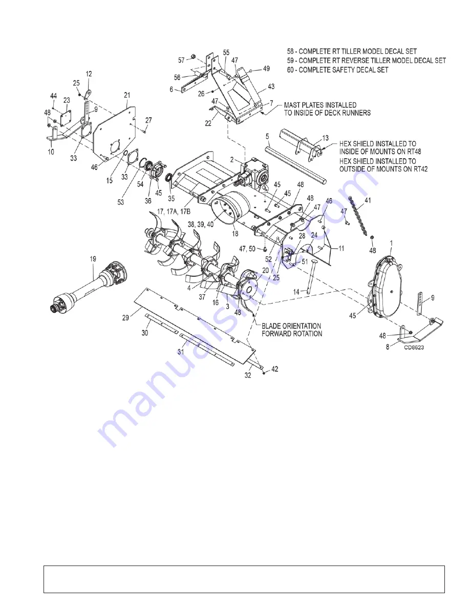 Woods RT42.30E Operator'S Manual Download Page 30