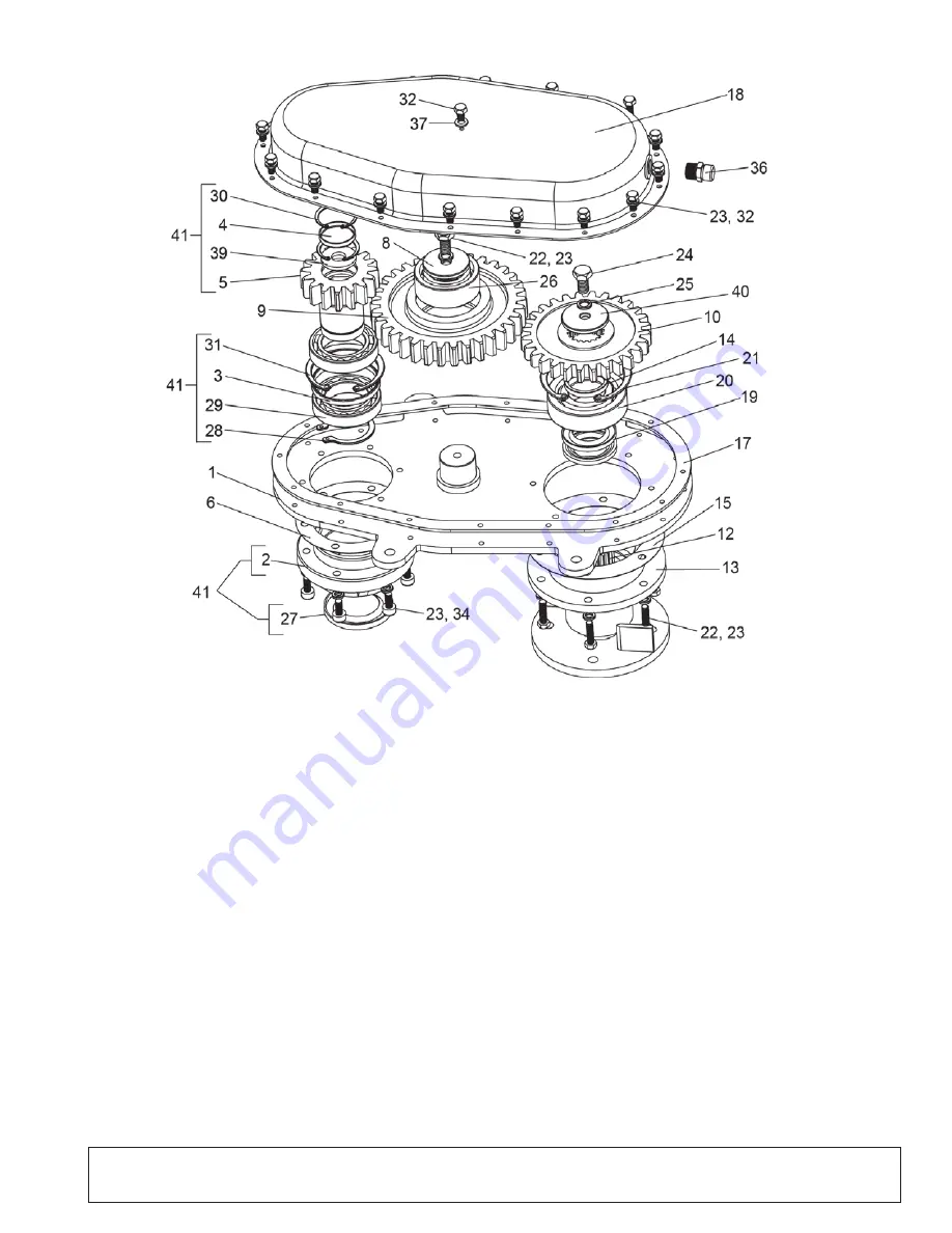 Woods RT42.30E Operator'S Manual Download Page 36