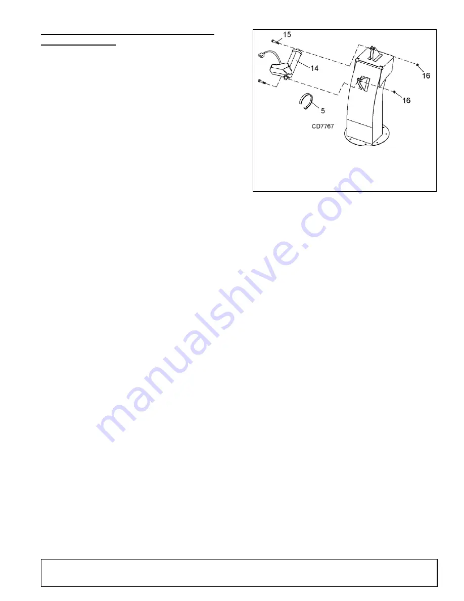 Woods SB54S Operator'S Manual Download Page 25