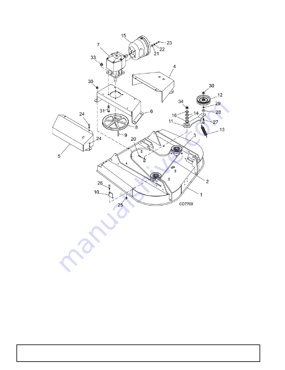 Woods Turf Batwing TBW144 Operator'S Manual Download Page 48