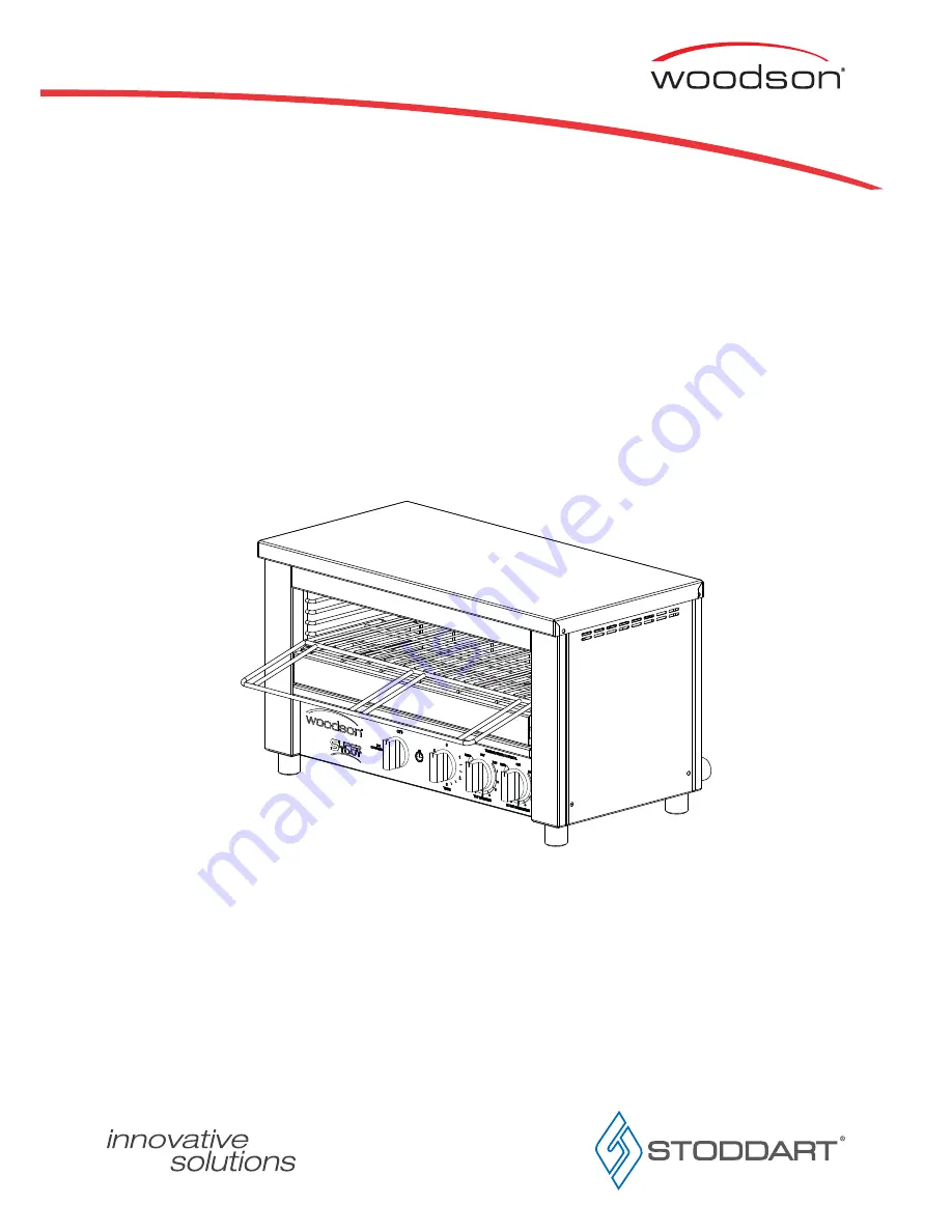 Woodson Bun 25 Specification, Installation And Operation Manual Download Page 1