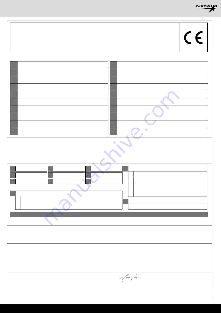 Woodstar DWS10 Translation Of Original Instruction Manual Download Page 35