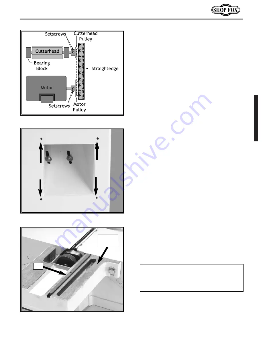 Woodstock Shop Fox W1679 Скачать руководство пользователя страница 15