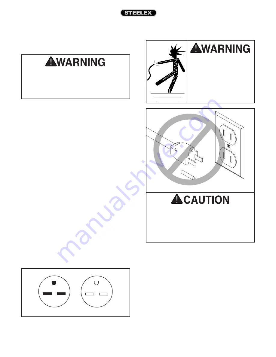 Woodstock STEELEX ST1000 Owner'S Manual Download Page 8