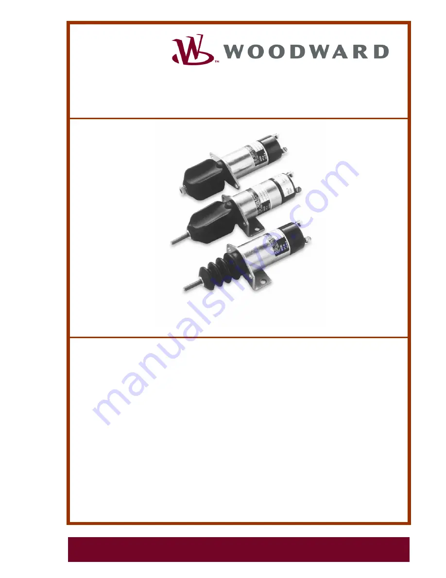 Woodward 1502ES Troubleshooting Manual Download Page 1