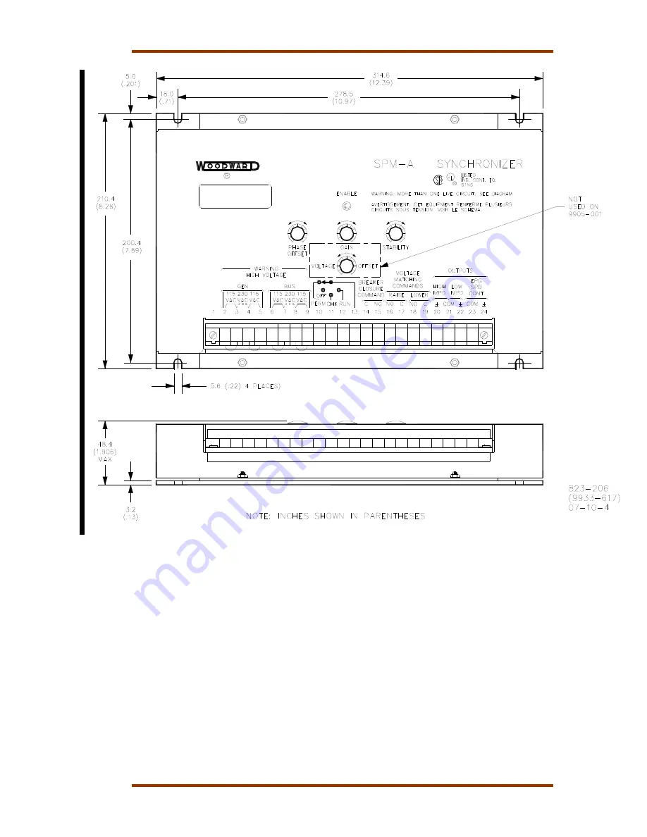 Woodward 9907-175 Installation And Operation Manual Download Page 7