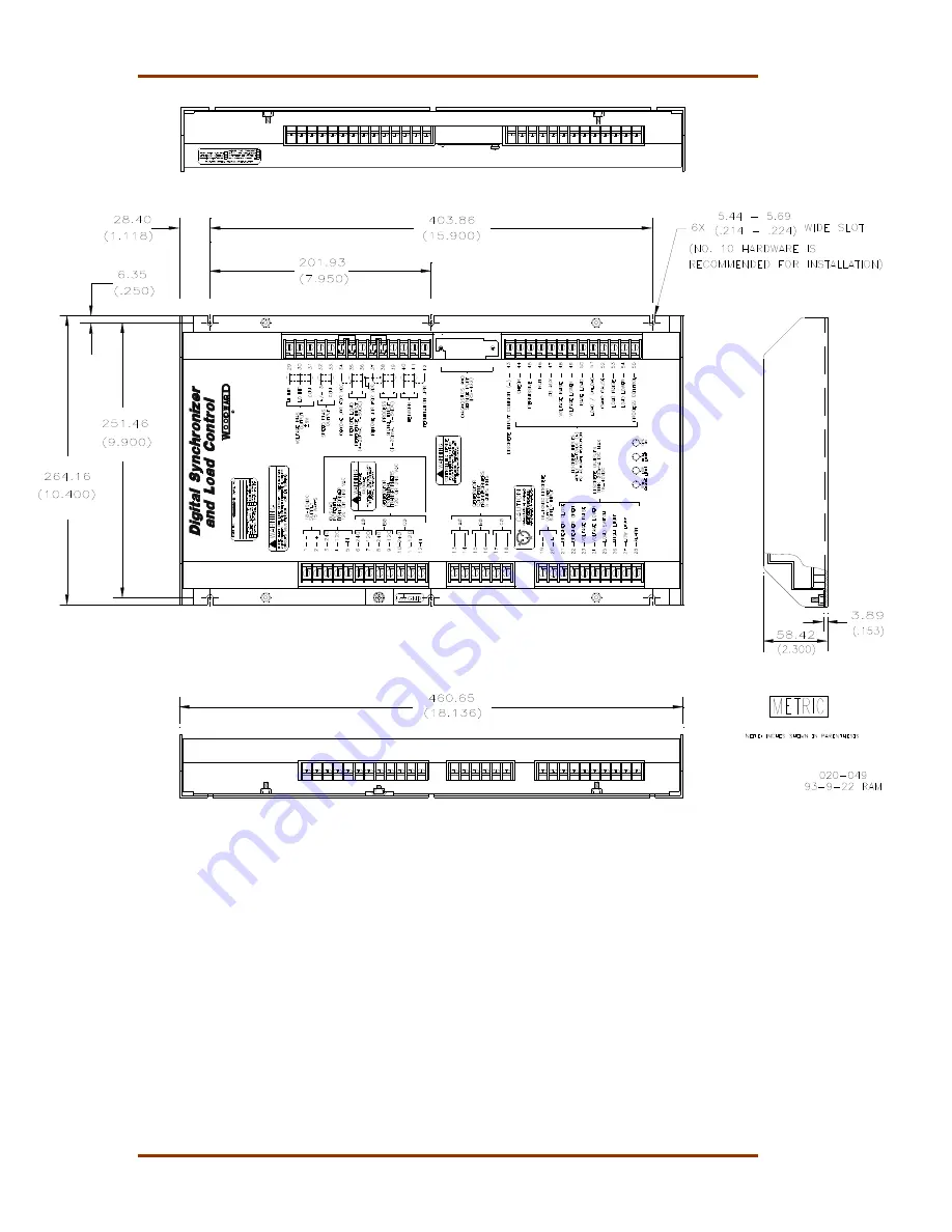 Woodward DSLC Installation And Operation Manual Download Page 12