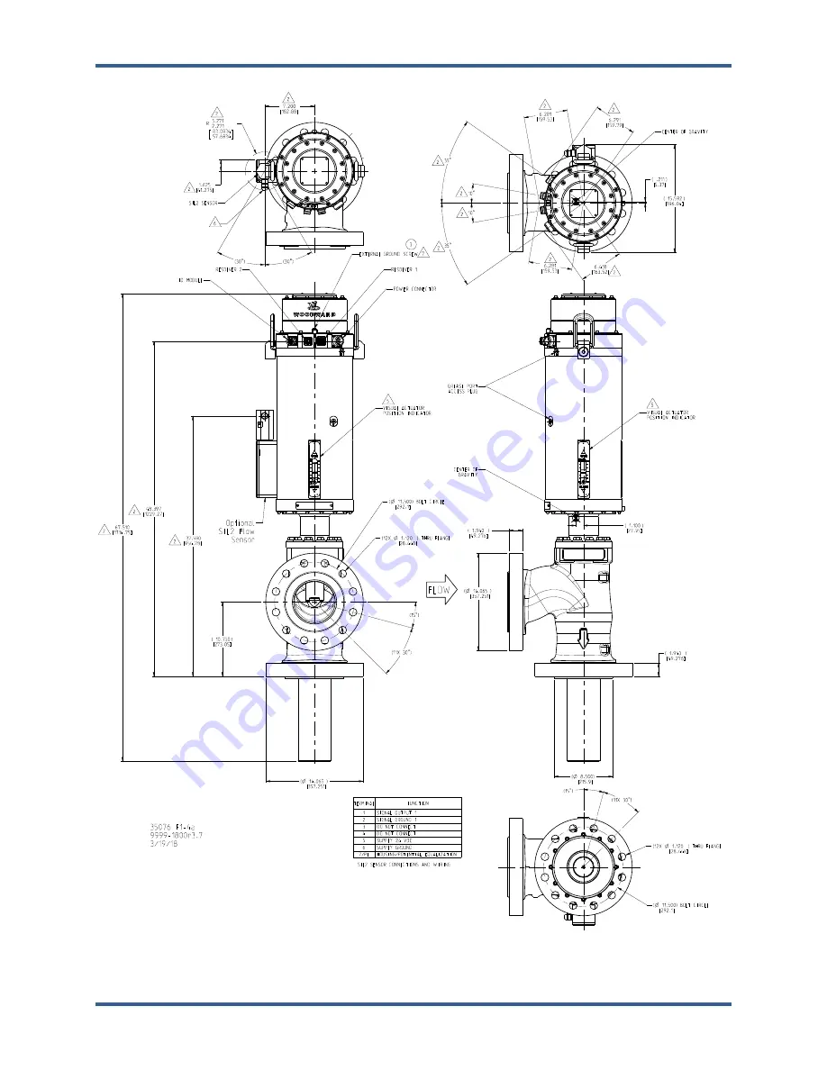 Woodward Large Electric Sonic Valve II Installation And Operation Manual Download Page 21