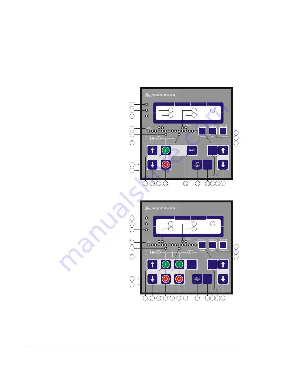 Woodward MFR 3 Manual Download Page 46