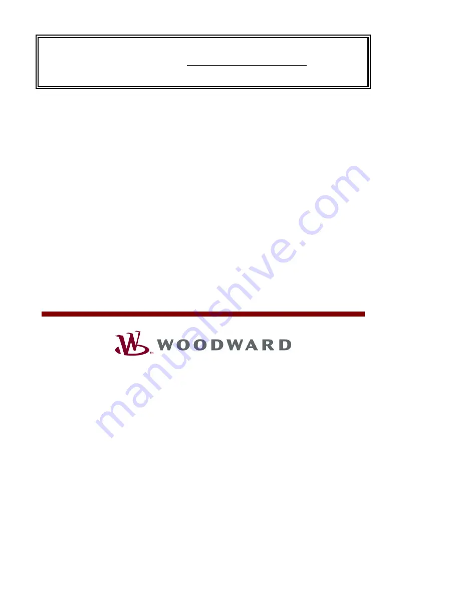 Woodward SPM-D2-10 Manual Download Page 68