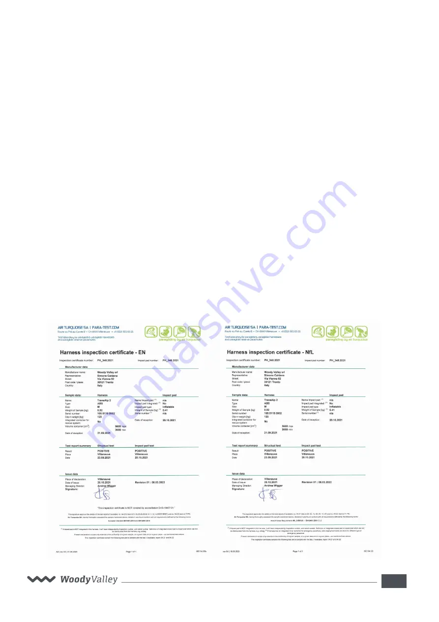 Woody Valley TransAlp 2 Manual Download Page 24