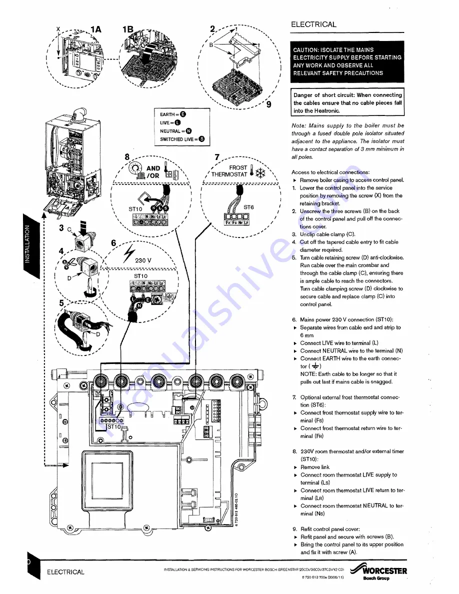 Worcester GREENSTAR 25CDi GC Скачать руководство пользователя страница 30