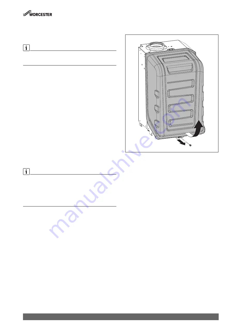 Worcester Greenstar 8000 Style GR8700iW 30 C Installation And Maintenance Instructions Manual Download Page 41