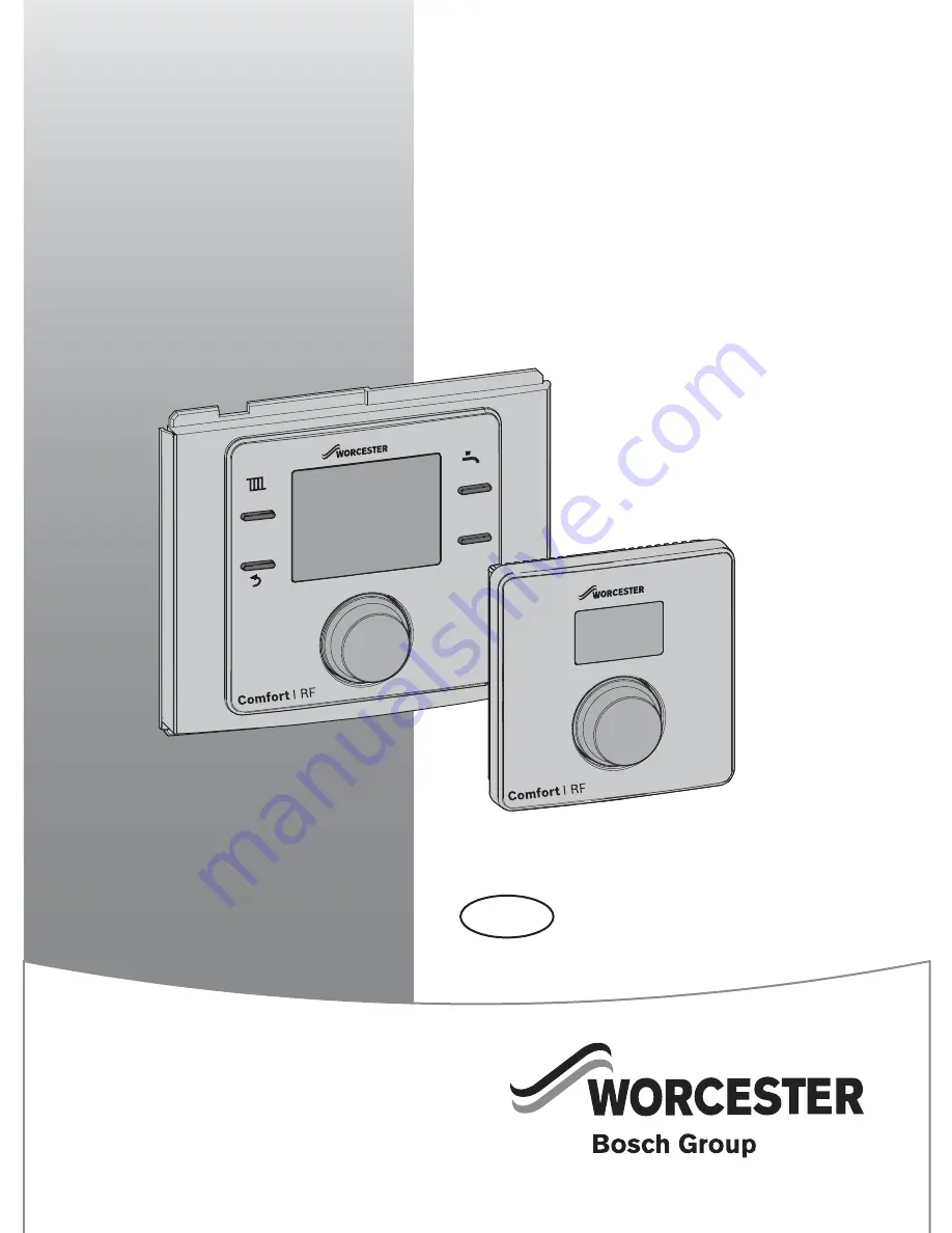 Worcester Greenstar Comfort I RF Скачать руководство пользователя страница 1