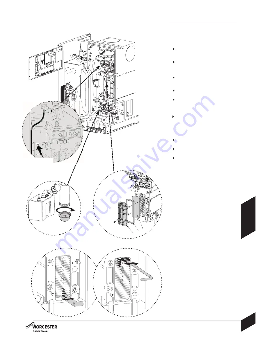 Worcester Greenstar Highflow 550CDi Instruction Manual Download Page 41