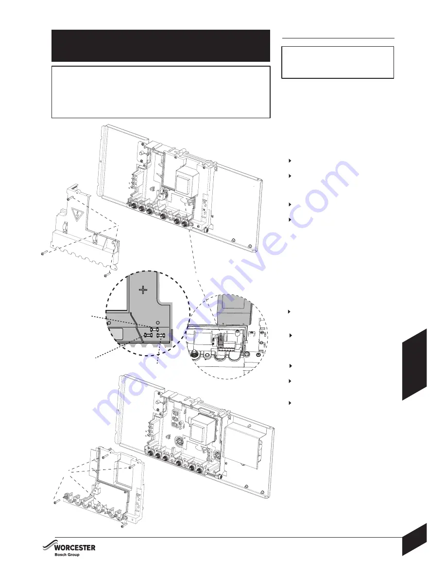 Worcester Greenstar Highflow 550CDi Instruction Manual Download Page 43