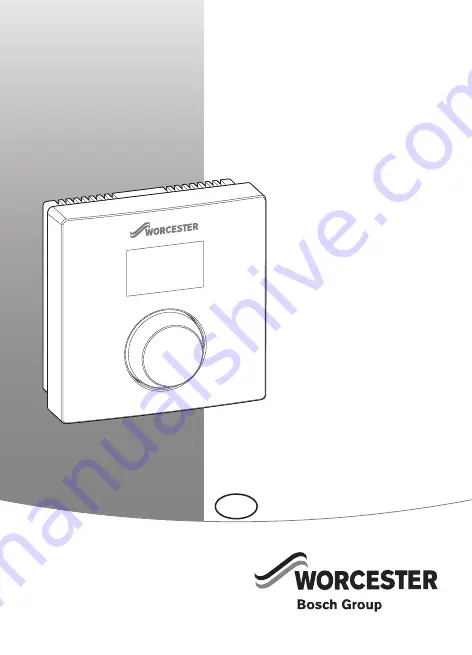 Worcester Greenstar Sense I Скачать руководство пользователя страница 1