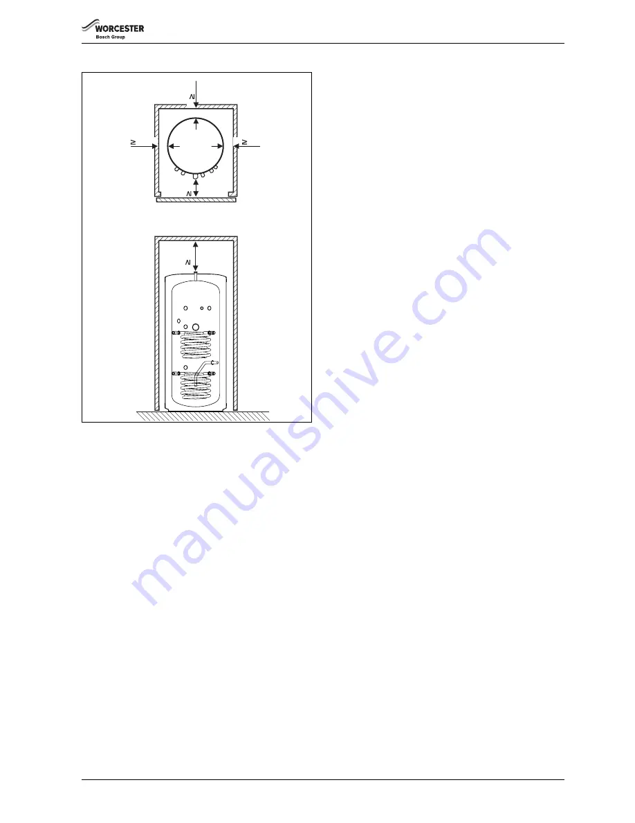 Worcester Greenstore TC Cylinder 150 litre Скачать руководство пользователя страница 7