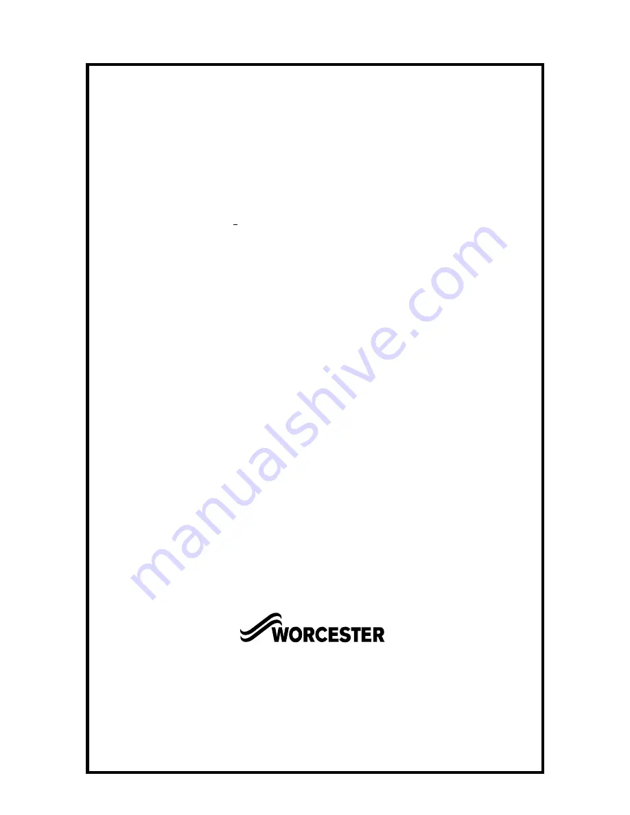 Worcester HIGHFLOW 400 ELECTRONIC RSF Conversion Instructions Download Page 2