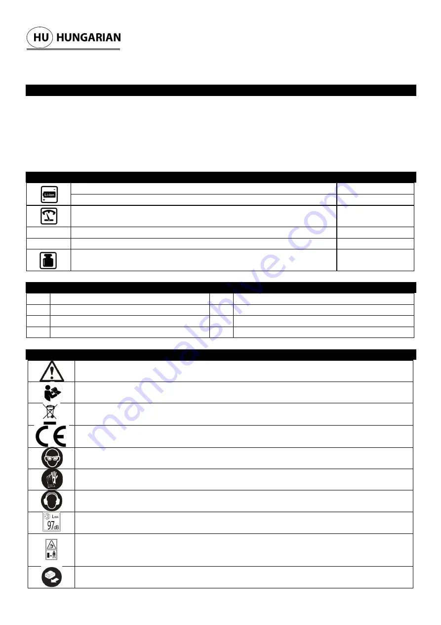 Worcraft PROFESSIONAL CHT-S20LiA Instruction Manual Download Page 24