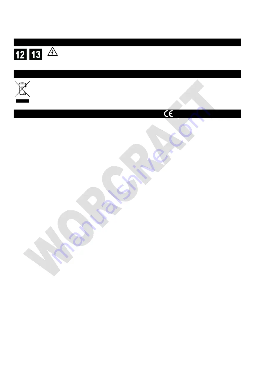 Worcraft PROFESSIONAL CHT-S20LiA Instruction Manual Download Page 43