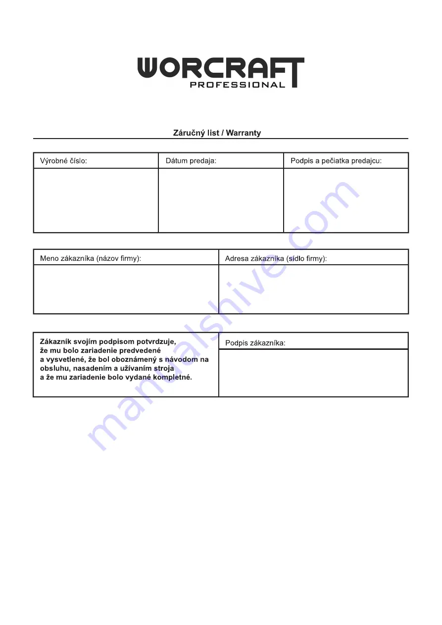 Worcraft PROFESSIONAL CIS-S20LiB Instruction Manual Download Page 10