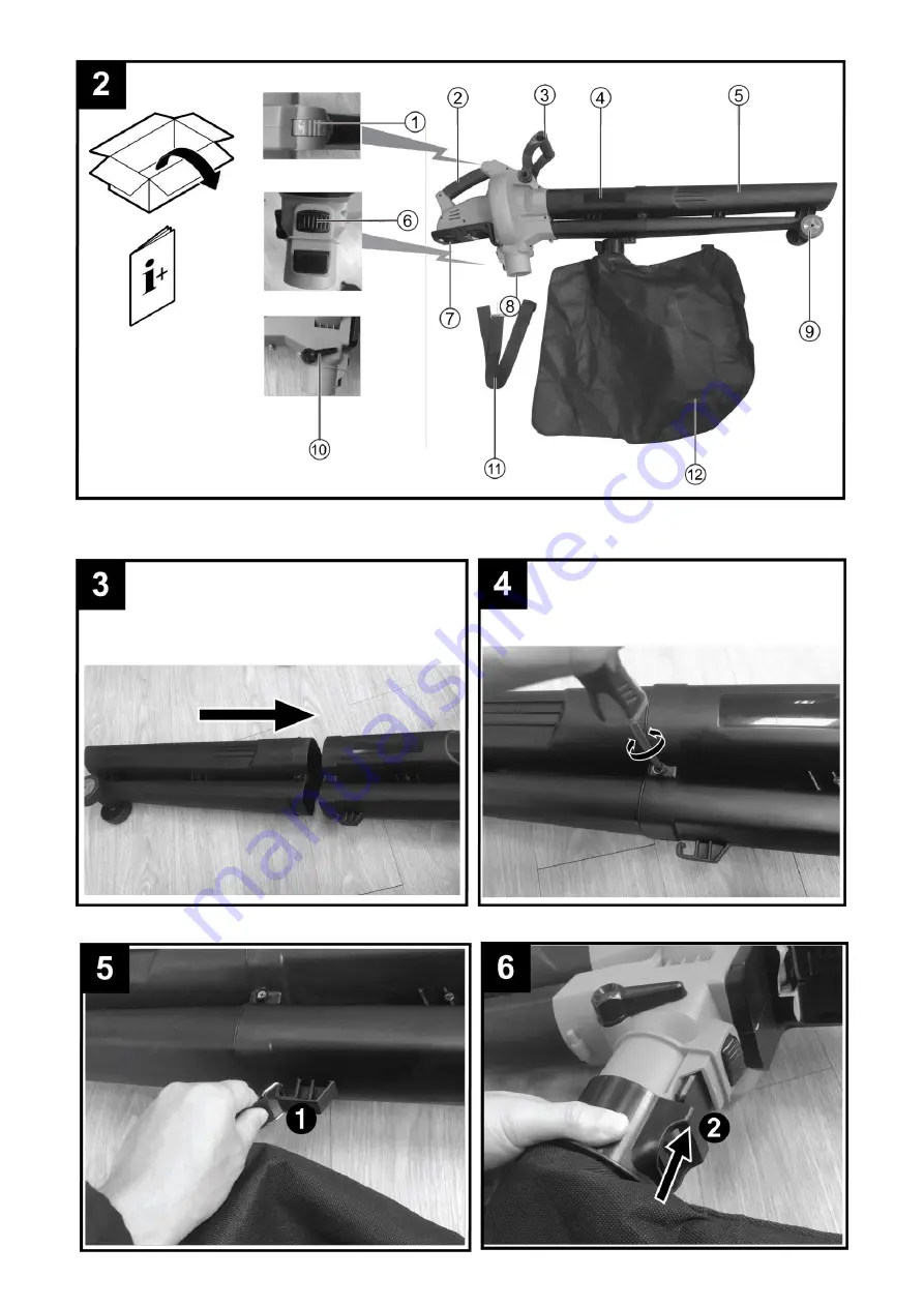 Worcraft PROFESSIONAL CLBV-S40Li Instruction Manual Download Page 2