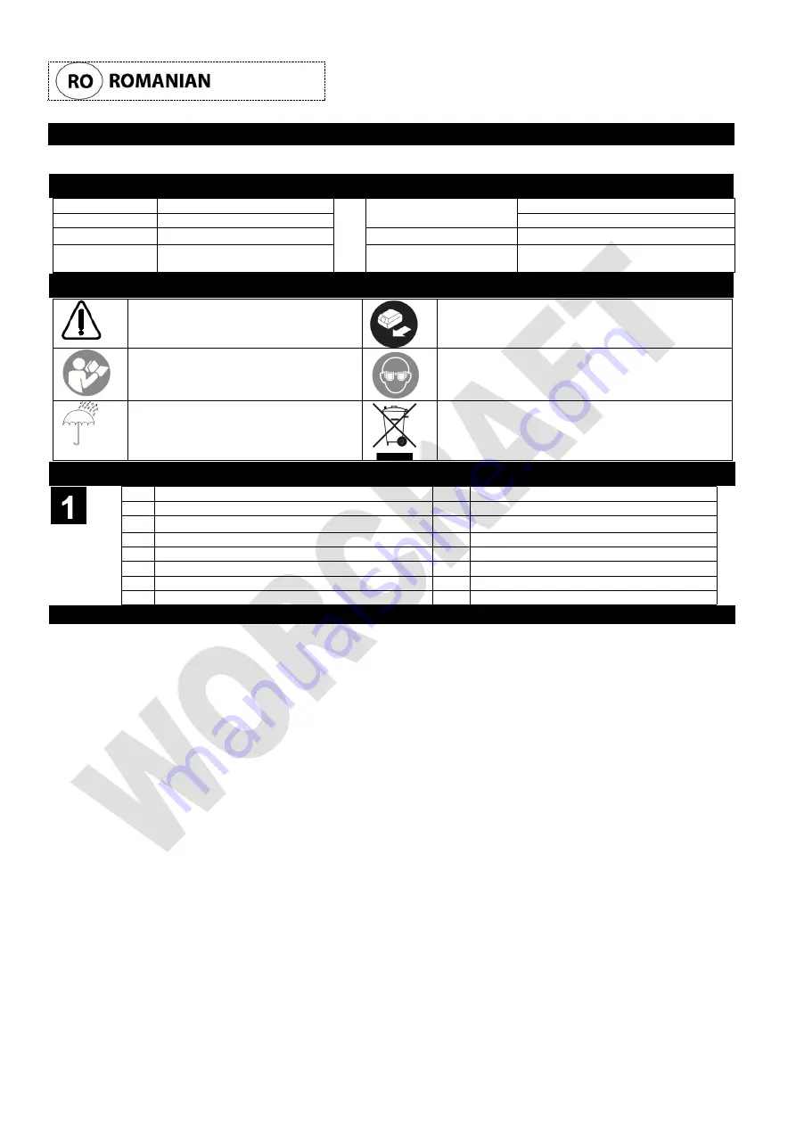 Worcraft PROFESSIONAL CRG-S20Li Instruction Manual Download Page 32