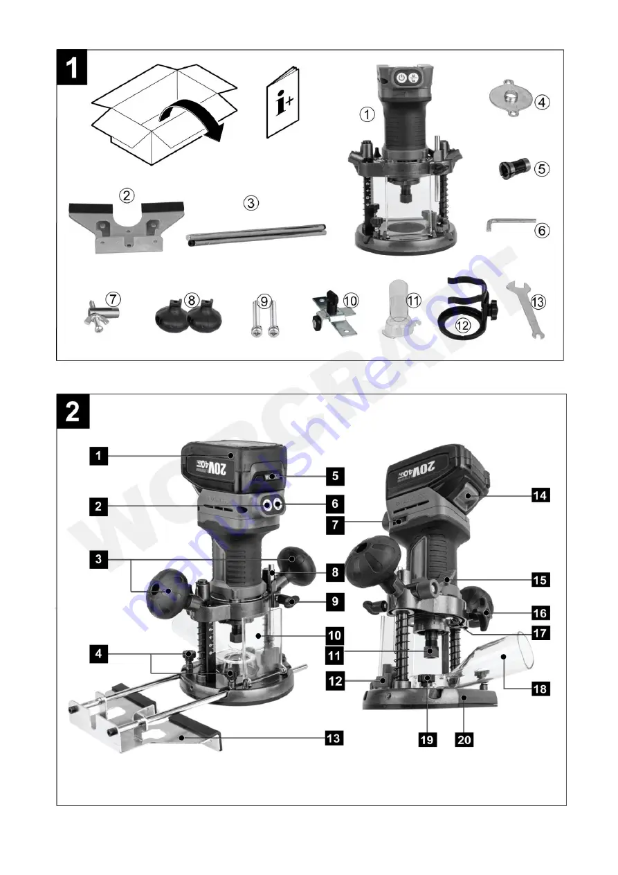 Worcraft 114783 Manual Download Page 2