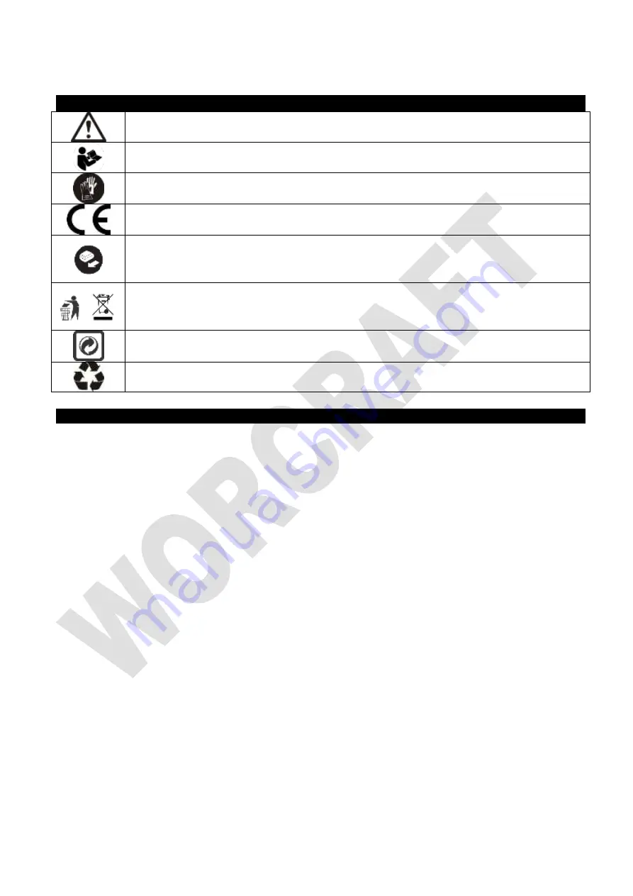 Worcraft CCG-S20Li Instruction Manual Download Page 5