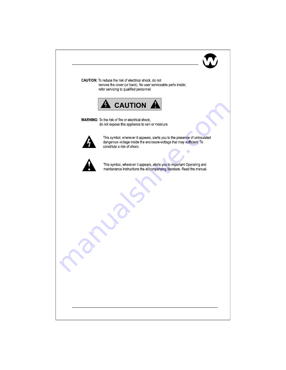 Work Pro WCR - 35 User Manual Download Page 3