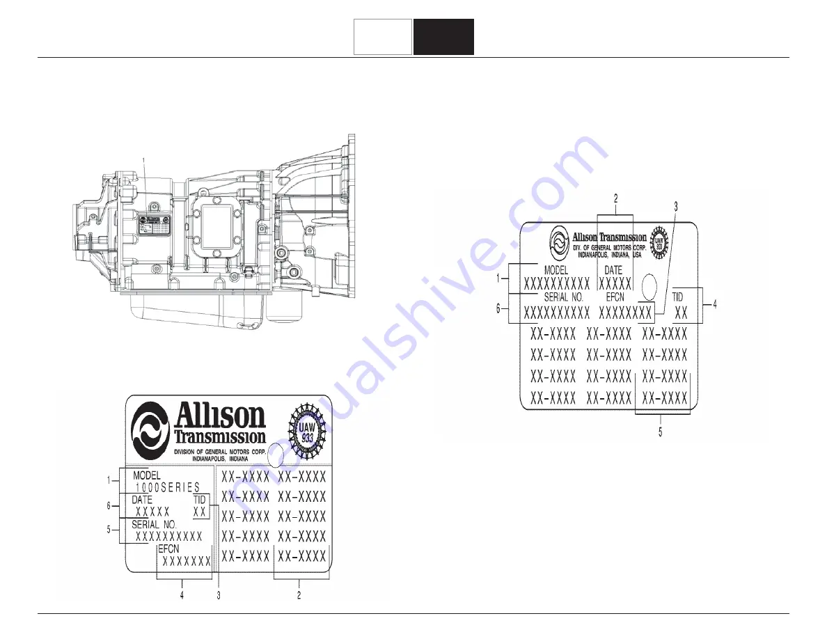 Workhorse ALLISON 1000MH Service Manual Download Page 53