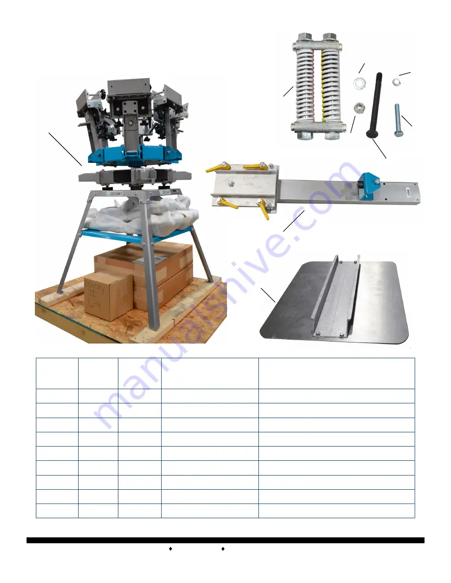 Workhorse ODYSSEY O4400F Owner'S Manual Download Page 5