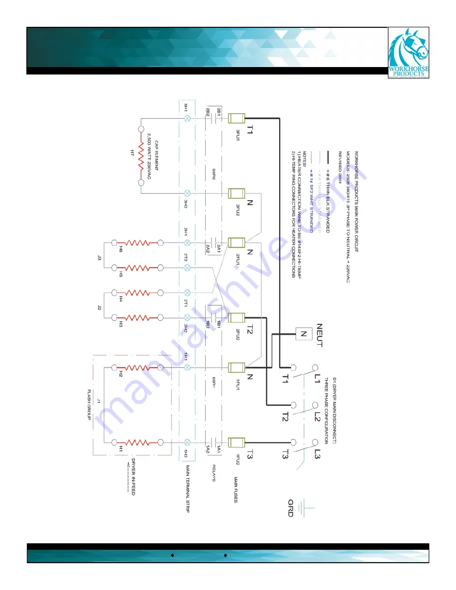 Workhorse Powerhouse Quartz 2608 Owner'S Manual Download Page 24