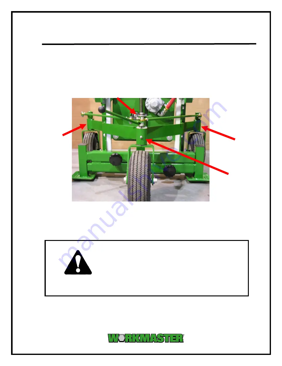 WORKMASTER GO-A3-PW Operator'S Manual Download Page 21