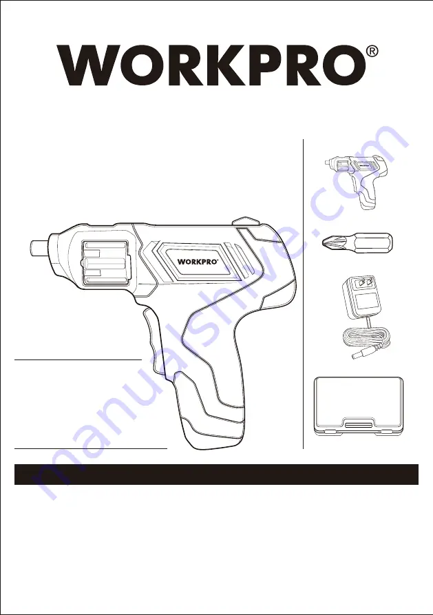 WorkPro 19225000 Instruction Manual Download Page 9