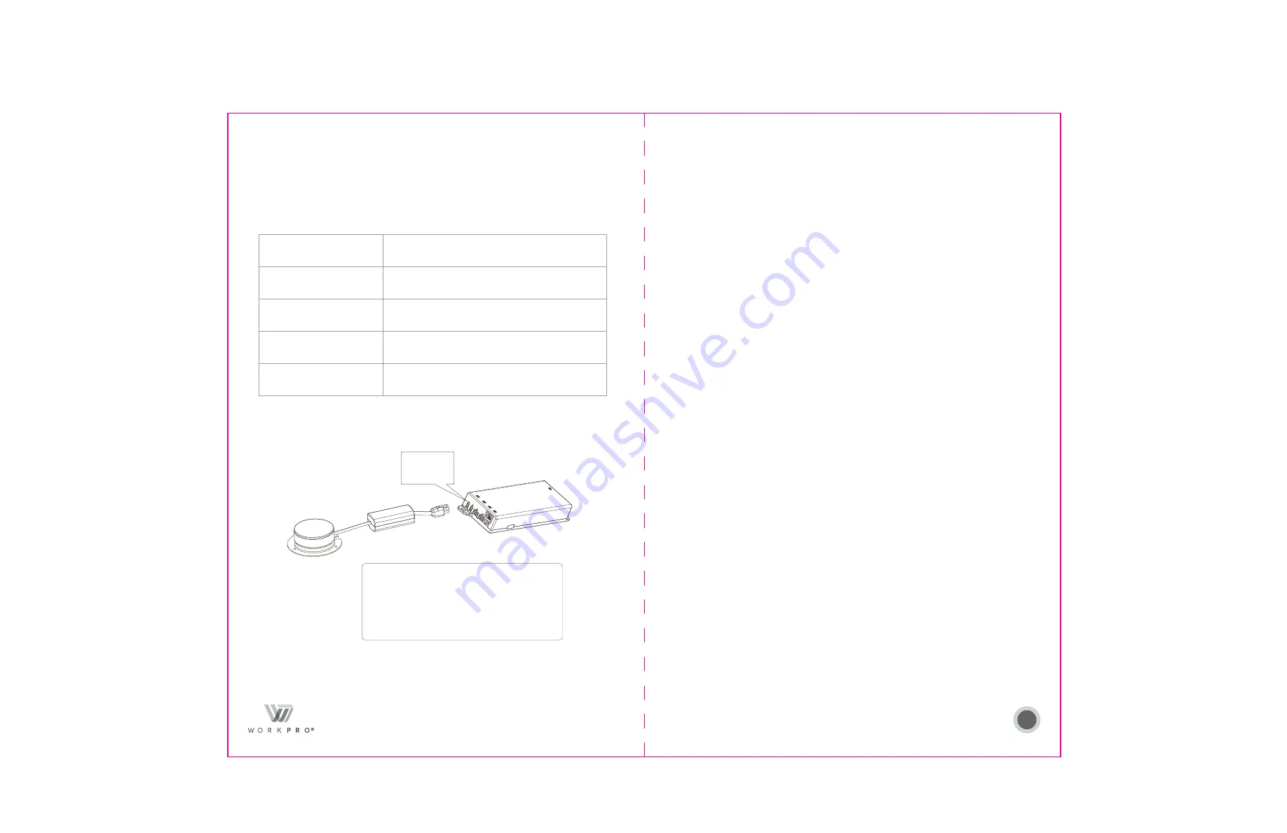 WorkPro 9411027 Usage Instructions And Warranty Information Download Page 8