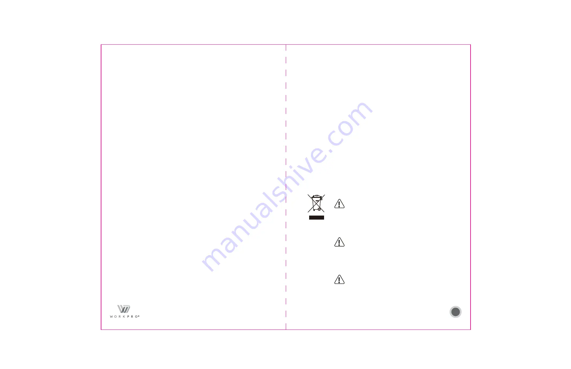 WorkPro 9411027 Usage Instructions And Warranty Information Download Page 9