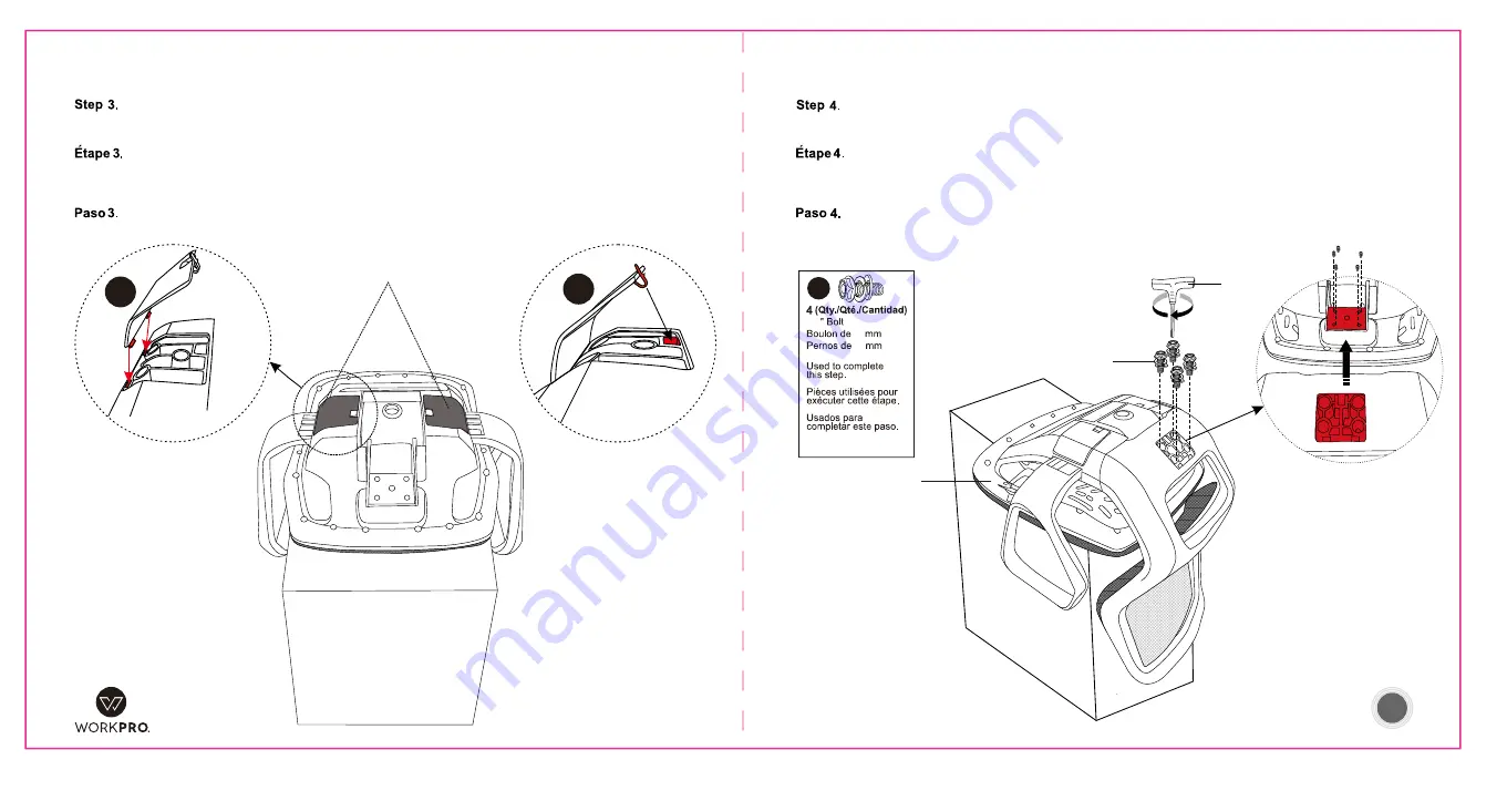 WorkPro SENTRIX 9579648 Manual Download Page 5