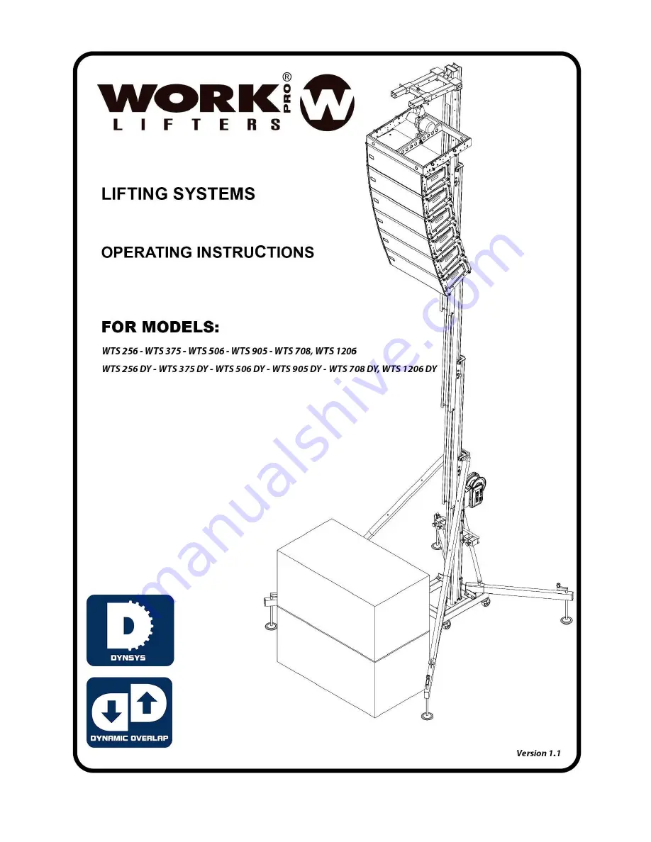 WorkPro WTS 1206 Operating Instructions Manual Download Page 1