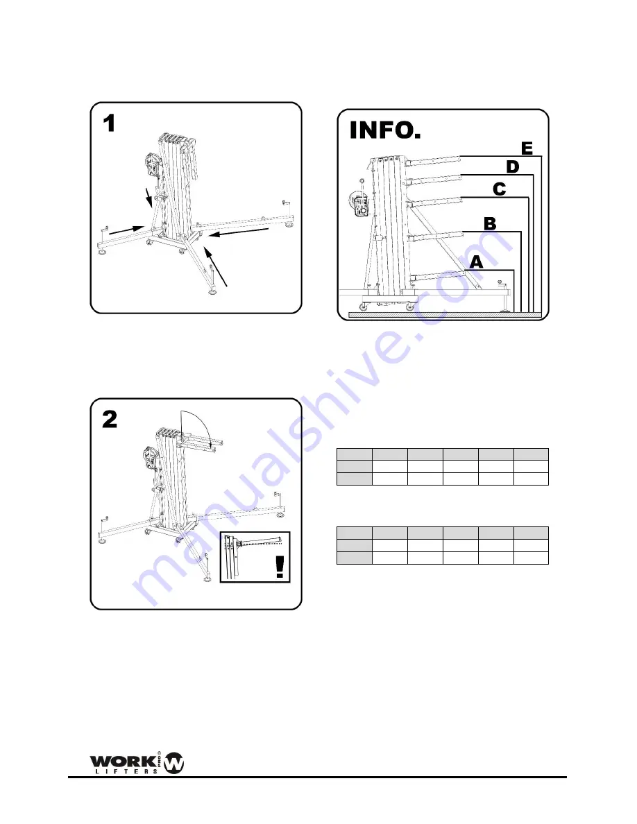 WorkPro WTS 1206 Operating Instructions Manual Download Page 18