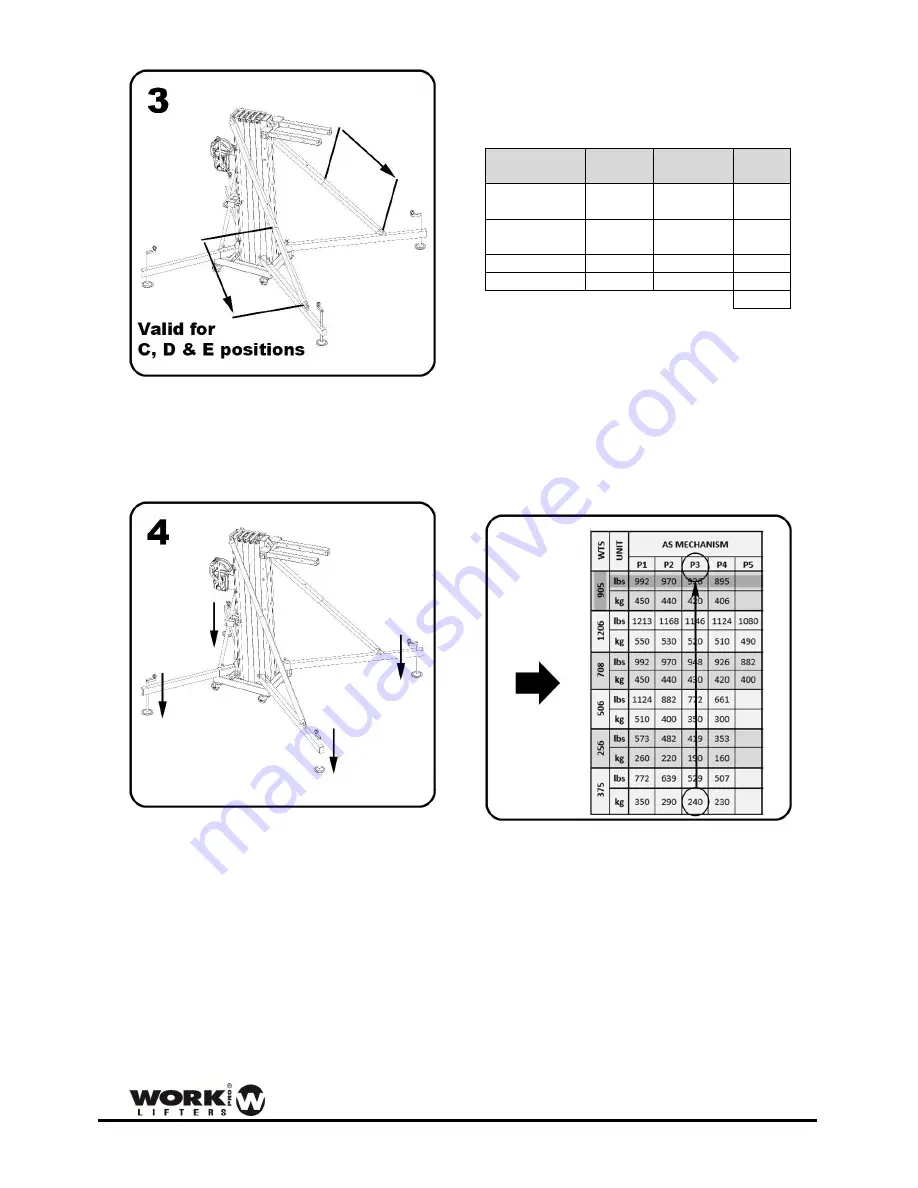 WorkPro WTS 1206 Operating Instructions Manual Download Page 24