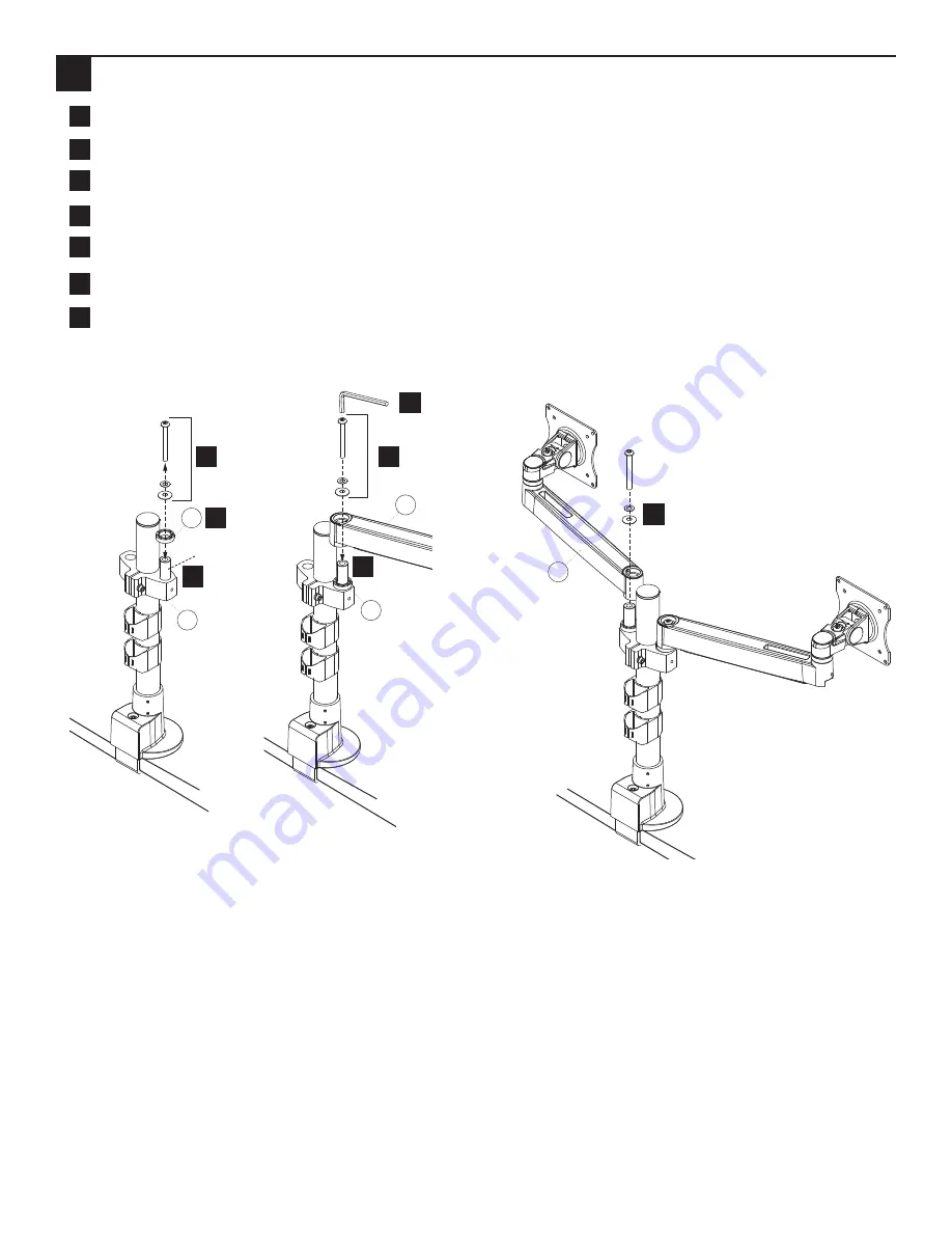 Workrite Ergonomics CONF-2SDS-WOPB-S Скачать руководство пользователя страница 2