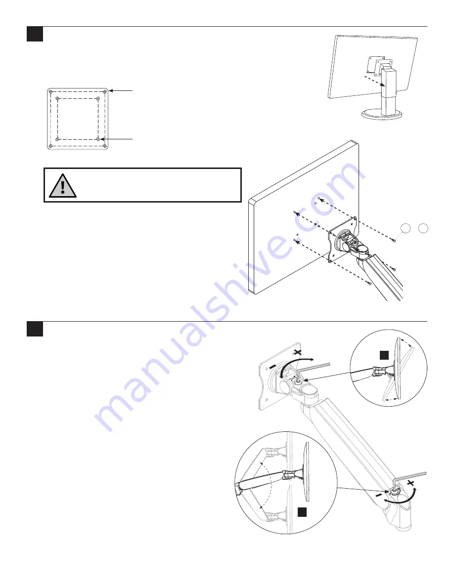 Workrite Ergonomics Conform Sit-to-Stand Arm Скачать руководство пользователя страница 4