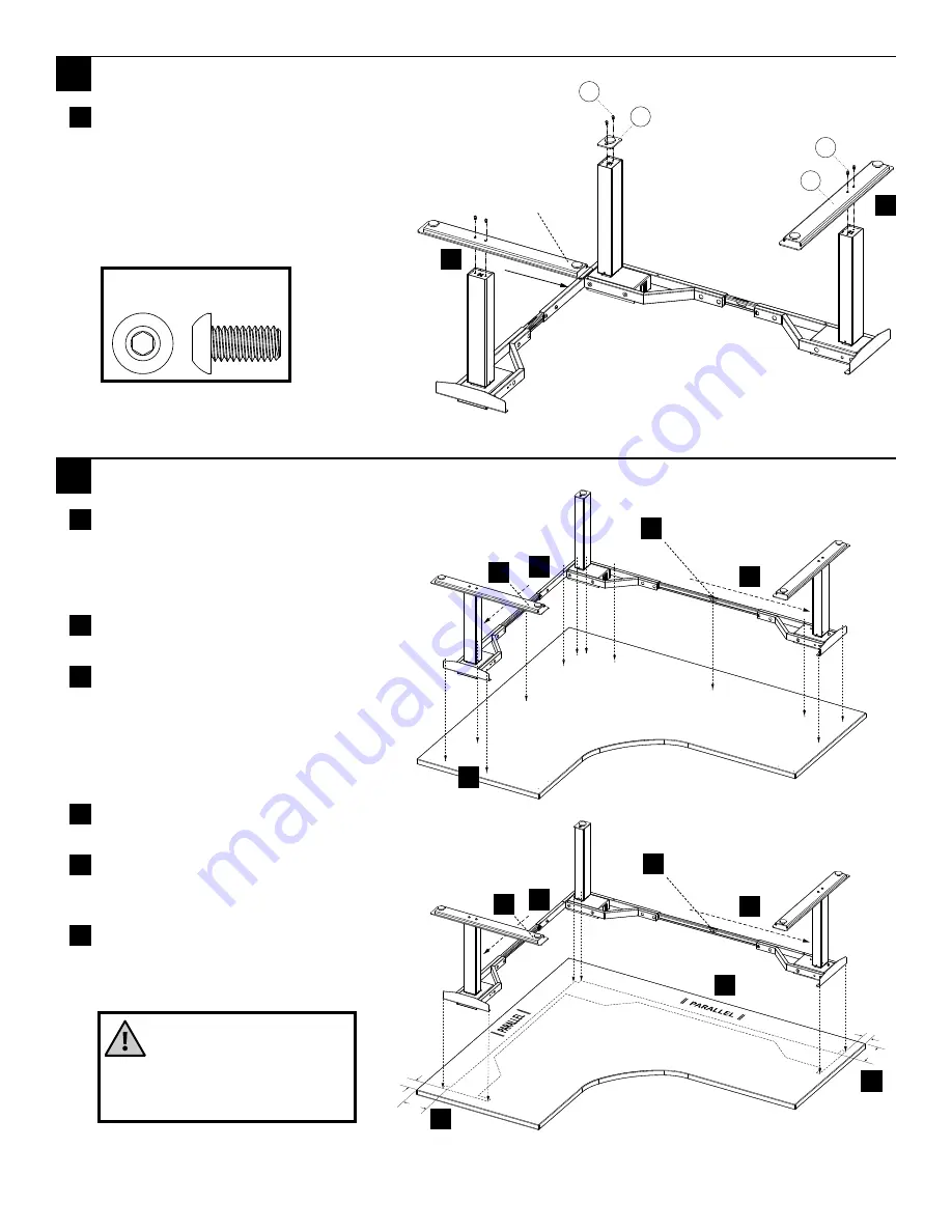 Workrite Ergonomics Rise Quiet RISE-3E-3044-X Скачать руководство пользователя страница 6