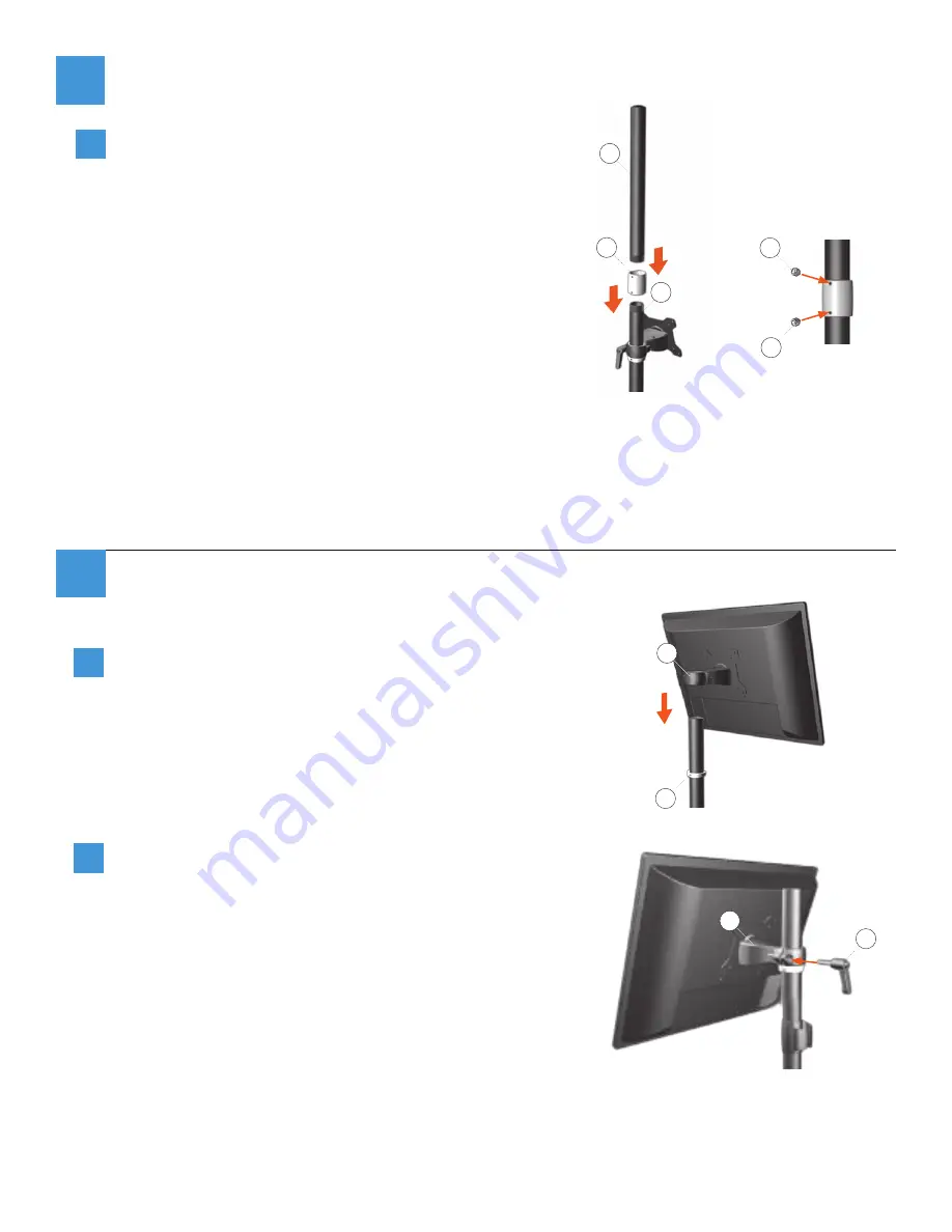 Workrite Ergonomics Sequoia SQ-211 Assembly Instructions Manual Download Page 6