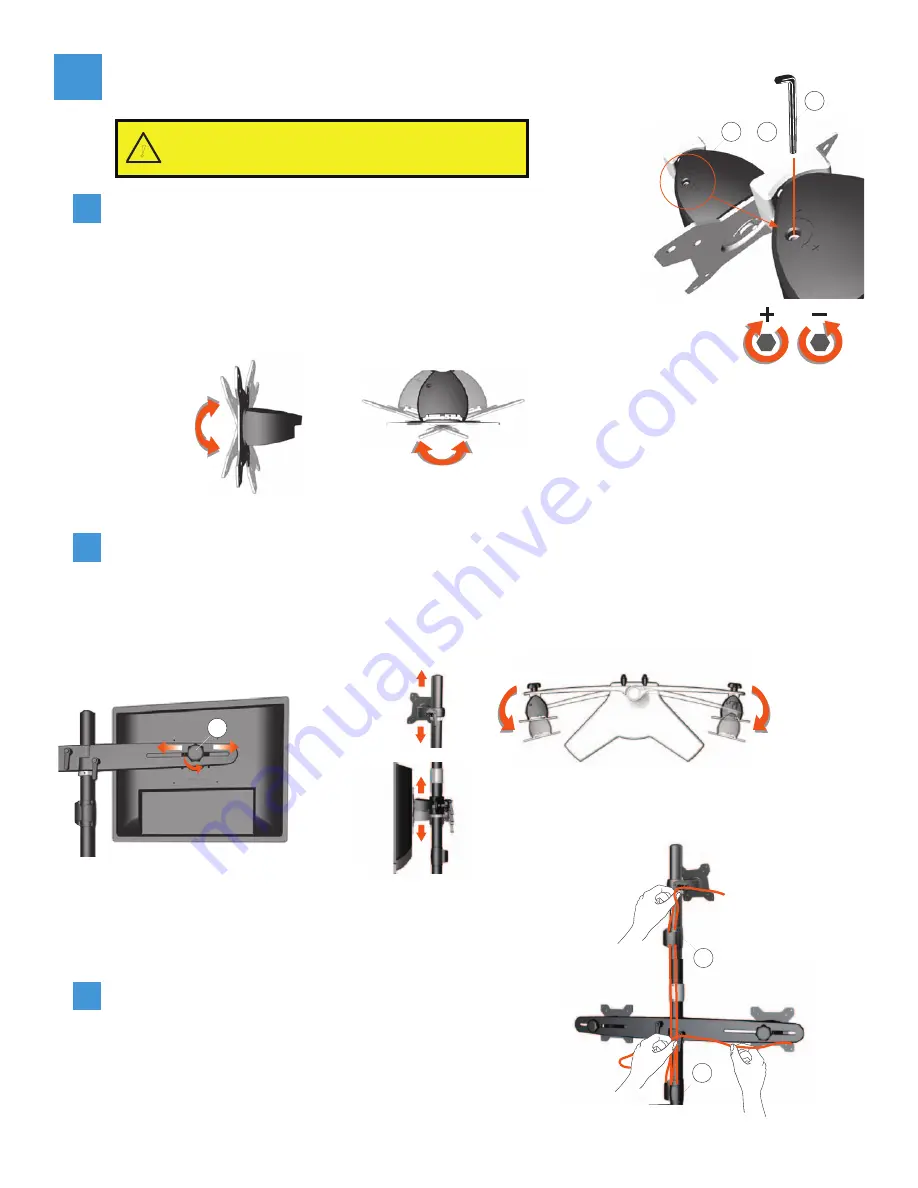 Workrite Ergonomics Sequoia SQ-312 Assembly Instructions Manual Download Page 8