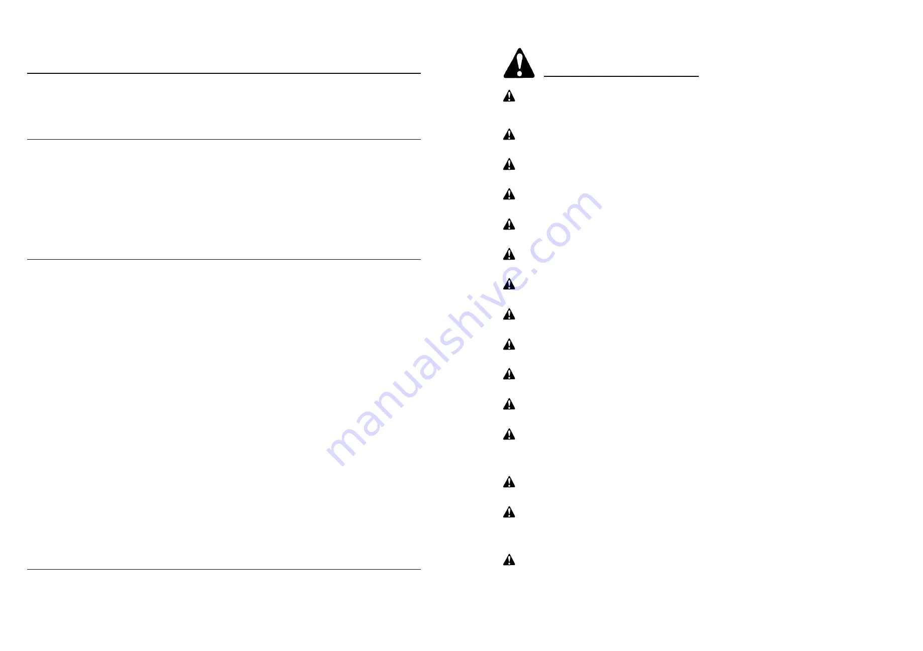 Worksaver SDM40-48 Owner'S/Operator'S Manual Download Page 30