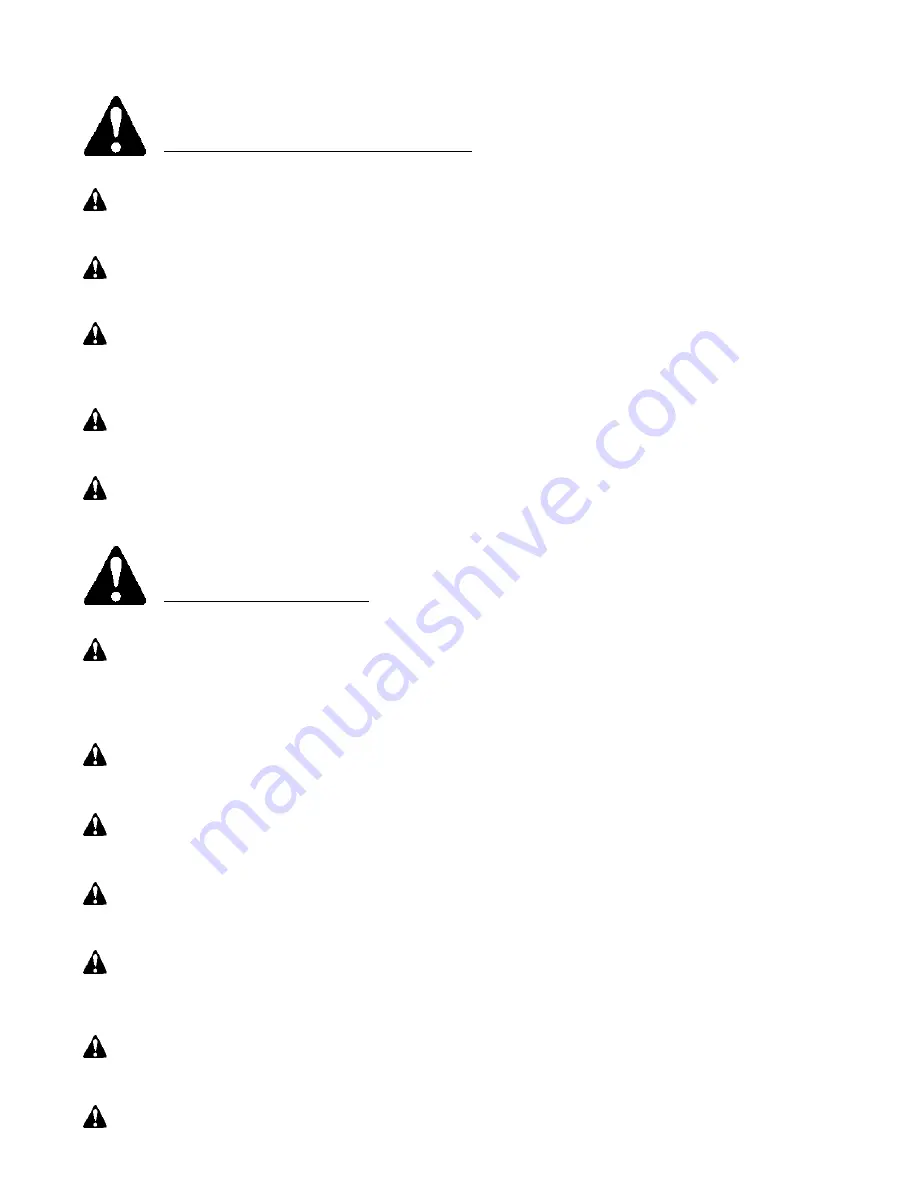 Worksaver SS-590 Owner'S/Operator'S Manual Download Page 7